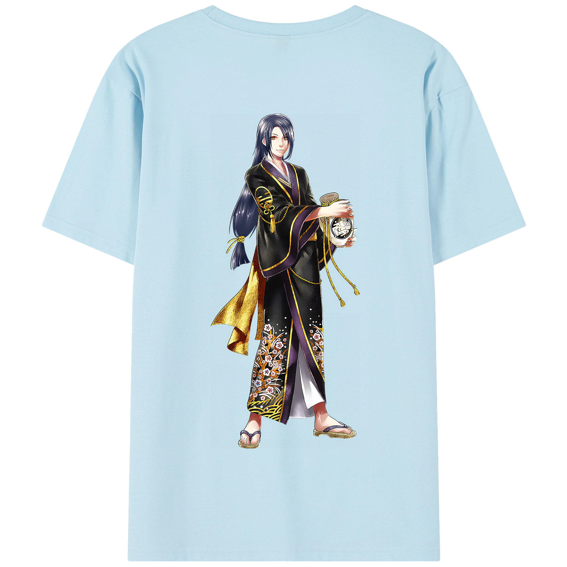 （画像用） 刀剣乱舞 Touken Ranbu 綿100％半袖Tシャツ（背面プリント）
